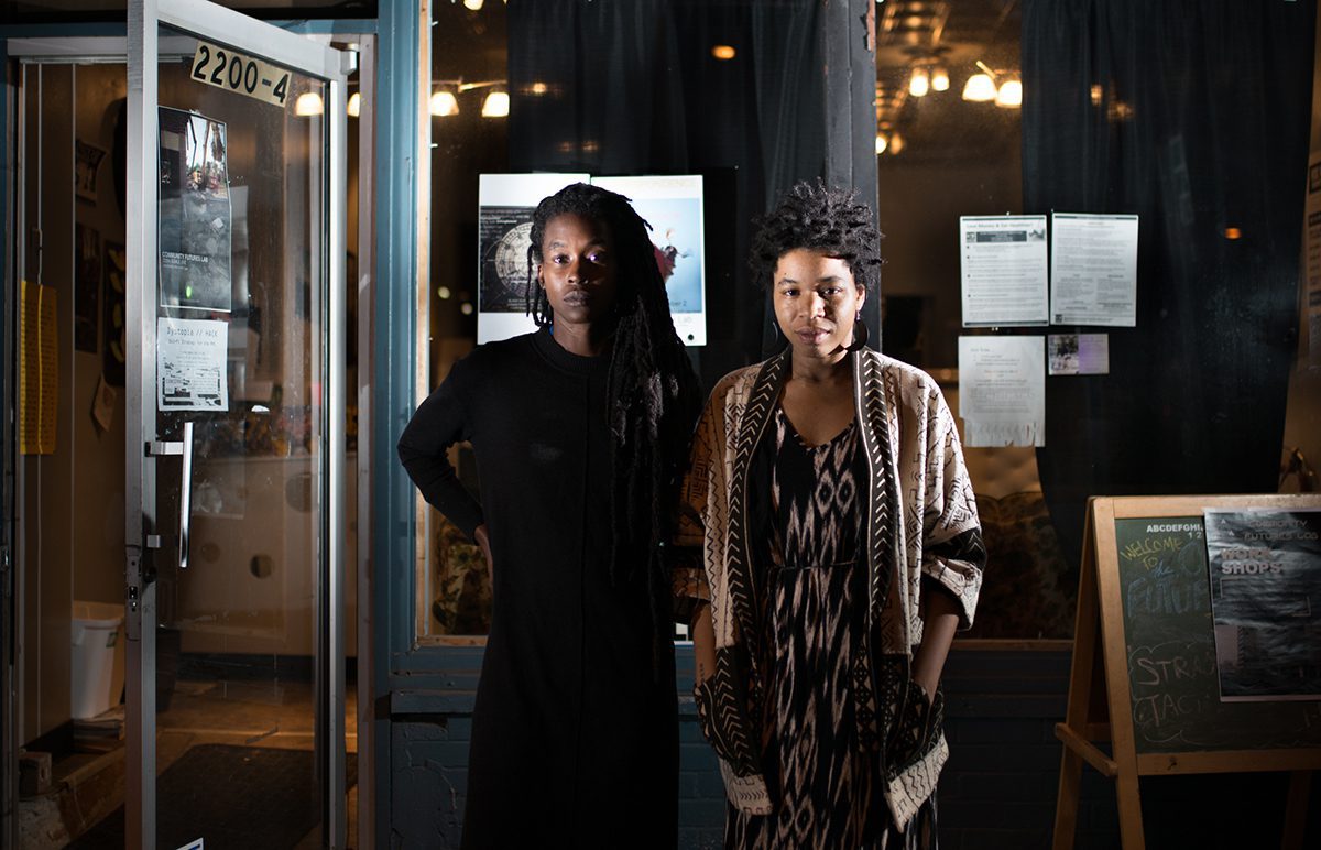 Black Quantum Futurism at Community Futures Lab (Philadelphia). (Image: Kenzi Foto)
