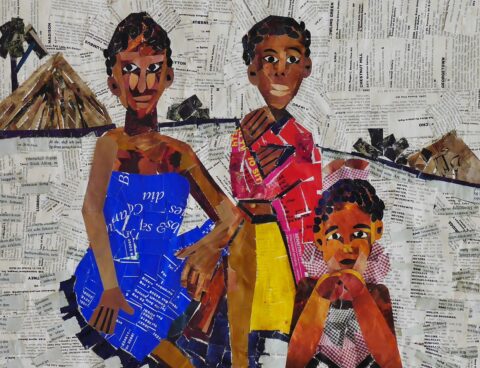 Rosemary Karuga, Untitled, 1998. Detail. 40x57cm. Courtesy Red Hill Art Gallery