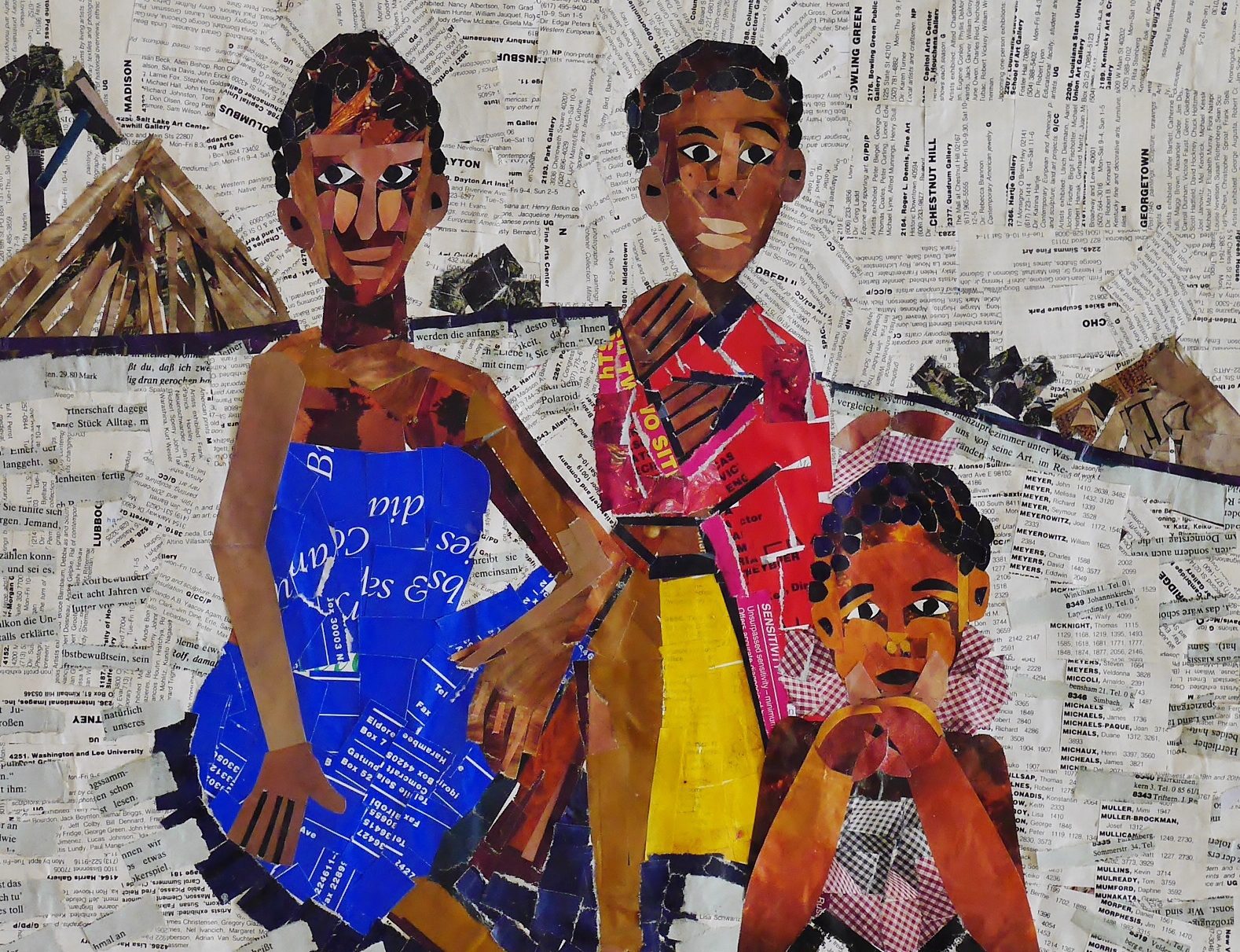 Rosemary Karuga, Untitled, 1998. Detail. 40x57cm. Courtesy Red Hill Art Gallery