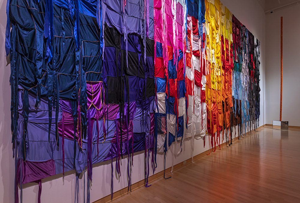 Anthony Olubunmi Akinbola: Magic City installation view at the John Michael Kohler Arts Center, 2021.
