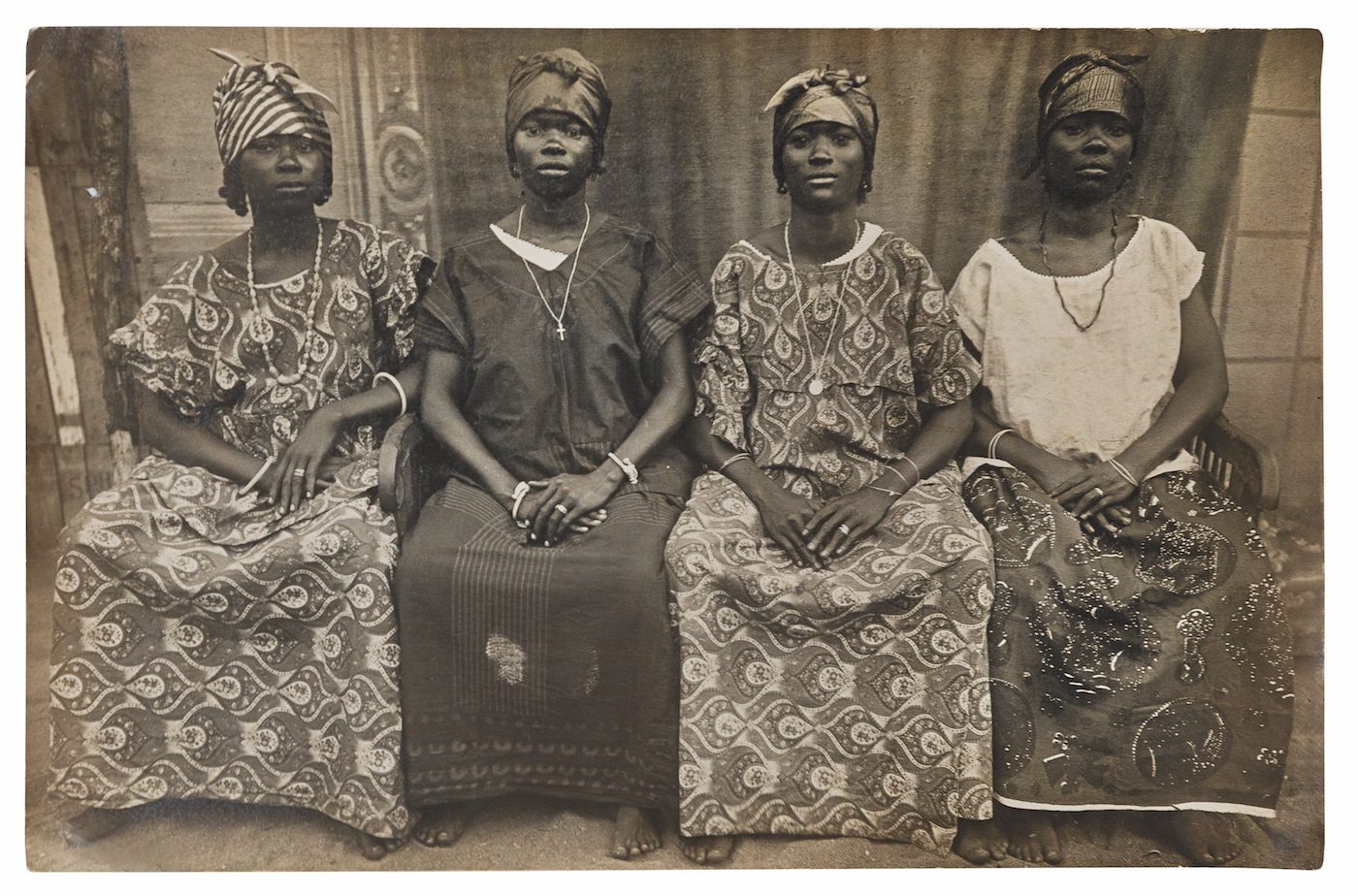 Baule Women, 1928, Unknown, Cote d’Ivoire. Courtesy of The McKinley Collection and The African Lookbook