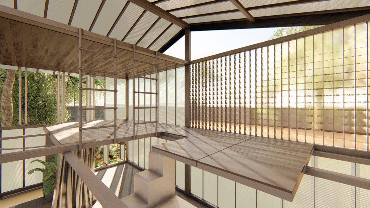 Latifah Idriss, Photograph awall drawing, © Latifah Idriss
