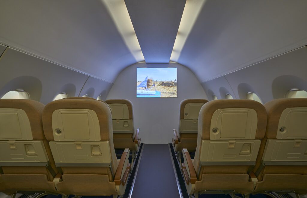 Exhibition view “Beyond What We See. Once Upon a Time, Once Upon a Future”, 16.12.2020 > 30.05.2021 © les Abattoirs, Musée – Frac Occitanie Toulouse ; photo : Damien Aspe