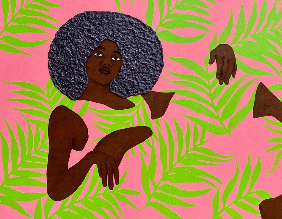 Tiffany Alfonseca, Yo Soy La Que Mando (Detail), 2020. Courtesy of the artist and Gallery 1957
