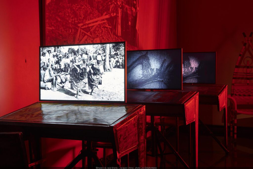 The New African Shed Laboratory, Installation View at Musée du Quai Branly in Paris. 