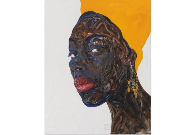 Amoako Boafa, Bella Sontez. 2019. Courtesy of the artist and Roberts Projects Los Angeles. Photo: Robert Wedemayer