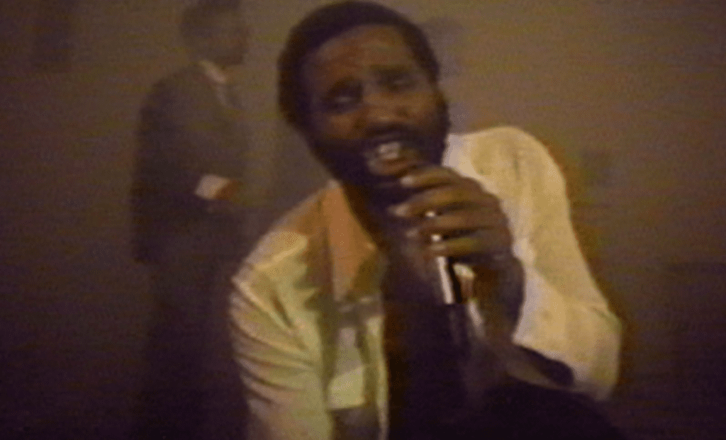 Ulysses Jenkins, Two Zone Transfer, 1979. Still of video transferred to DVD, color, sound, 23:52 min. Courtesy of the artist.
