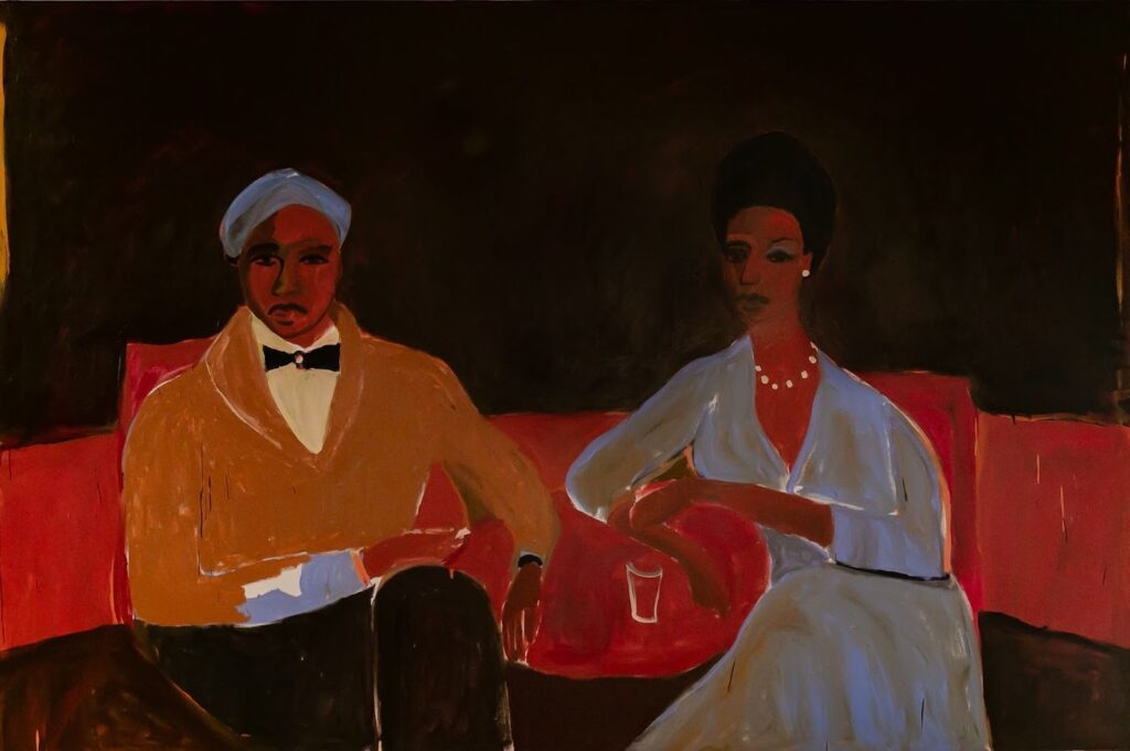 Patrick Eugene A Table for Two. 2021 Photo: Erica Simmons.  Courtesy the artist and Gallery 1957.
