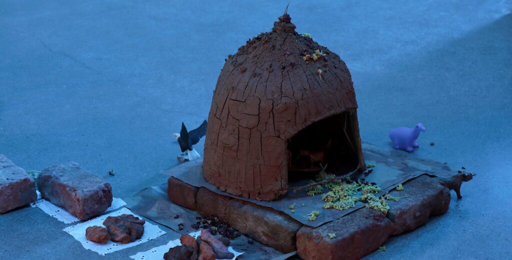 Dineo Seshee Bopape, Installation view. Courtesy of the artist and the Institute for Contemporary Art at VCU.