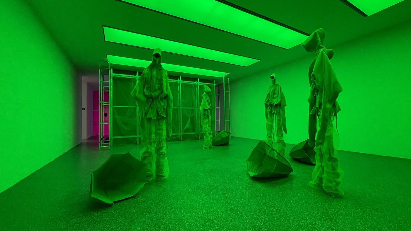 Sandra Mujinga, Mísató, 2020 Mítáno, 2020 Mínei, 2020 Míbalé, 2020. Photo: Jamila Moroder
