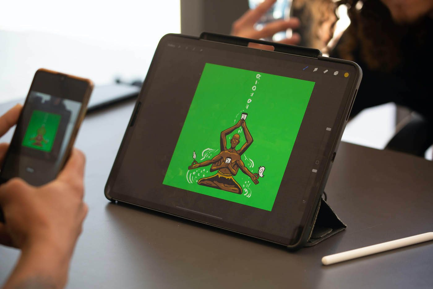 Digital Art Illustration Battle. Courtesy of Fak'ugesi