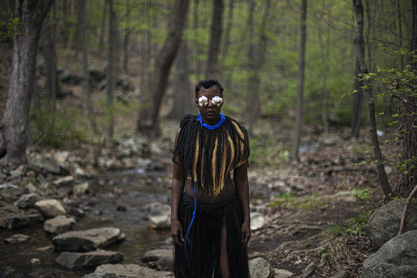 Adama Delphine Fawundu , Earth seed New York State, 2017. Courtesy of Adama Delphine Fawundu