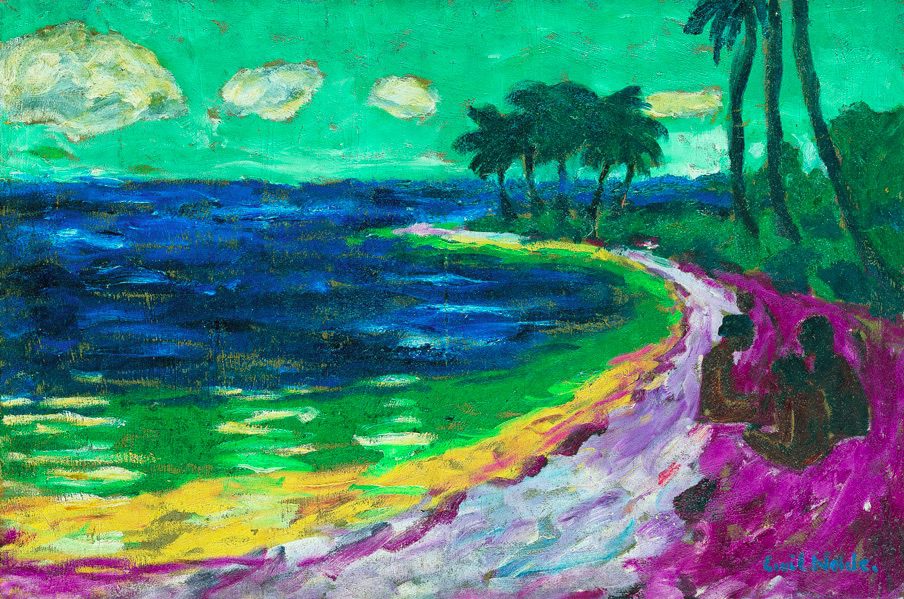 Emil Nolde, Meerbucht (Sea Bay), 1914, Nolde Stiftung Seebüll © Nolde Stiftung Seebüll
