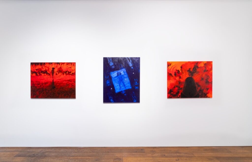 Daniela Yohannes, I Surrender my Body to Water and Fire, 2022. Courtesy of Lucy Emms