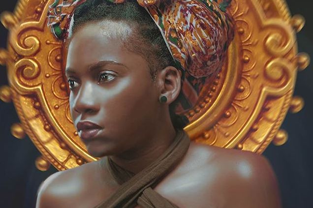 Jepchumba, Practicing some digital painting (Detail), 2021. Courtesy the artist.