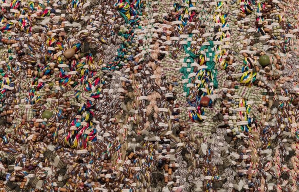 Igshaan Adams, Kicking Dust, 2022.