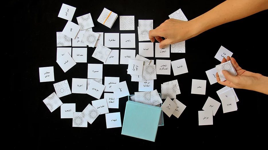 Image: Amira Hanafi, Vocabulary Box, 2014
