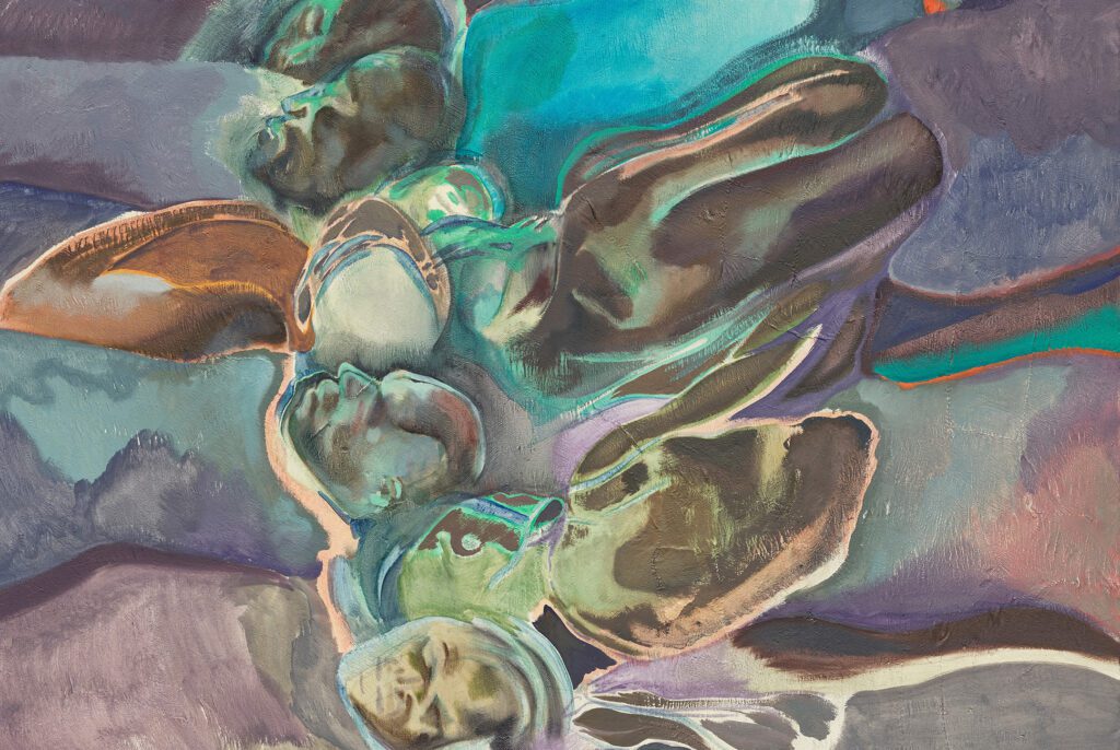 Michael Armitage, Holding Cell (Detail), 2021. Courtesy the artist.