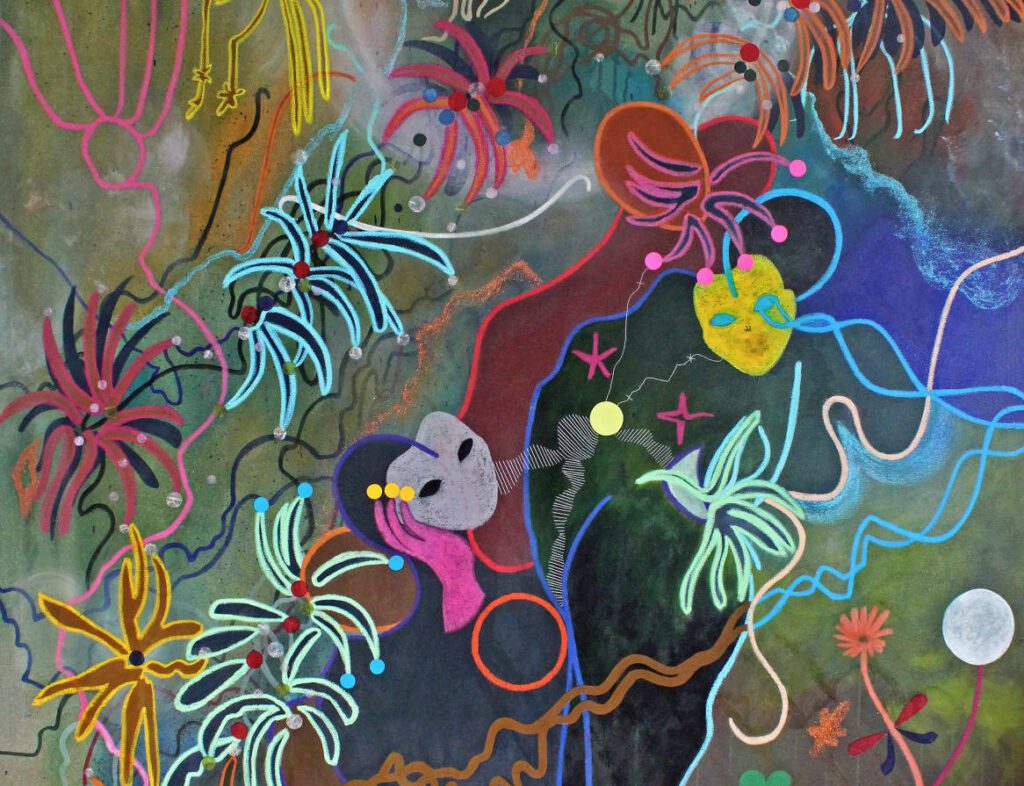 Tiffanie Delune, There’s Gasoline In My Heart (Detail). Courtesy the artist.