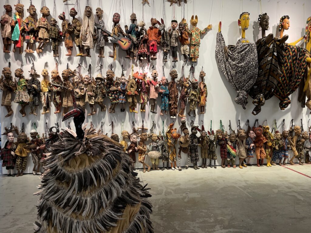 Fondation Festival sur le Niger. Installation view at documenta fifteen, Kassel. Photo: C&  