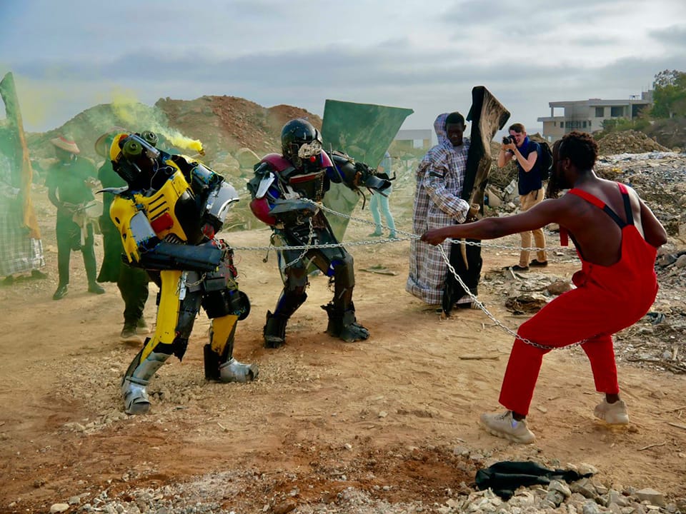 DOXANTU. Performing arts Precy Numbi, Mucyo, Peintre Obu, Laura Nsengiyumva. Production : Isabelle N’diaye. 