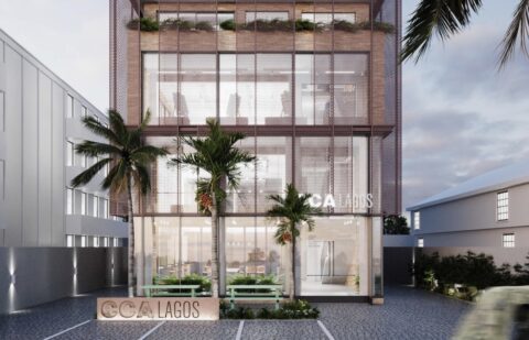 CCA Lagos, view From Front. Courtesy CCA Lagos.