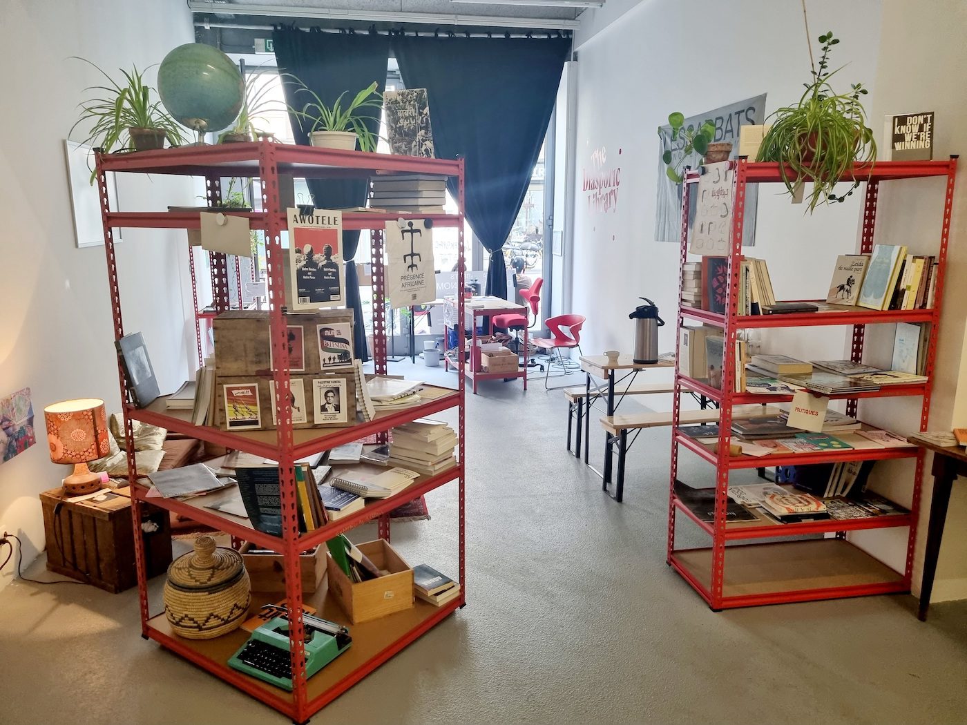 Diasporic Library. Photo: Serine Mekoun