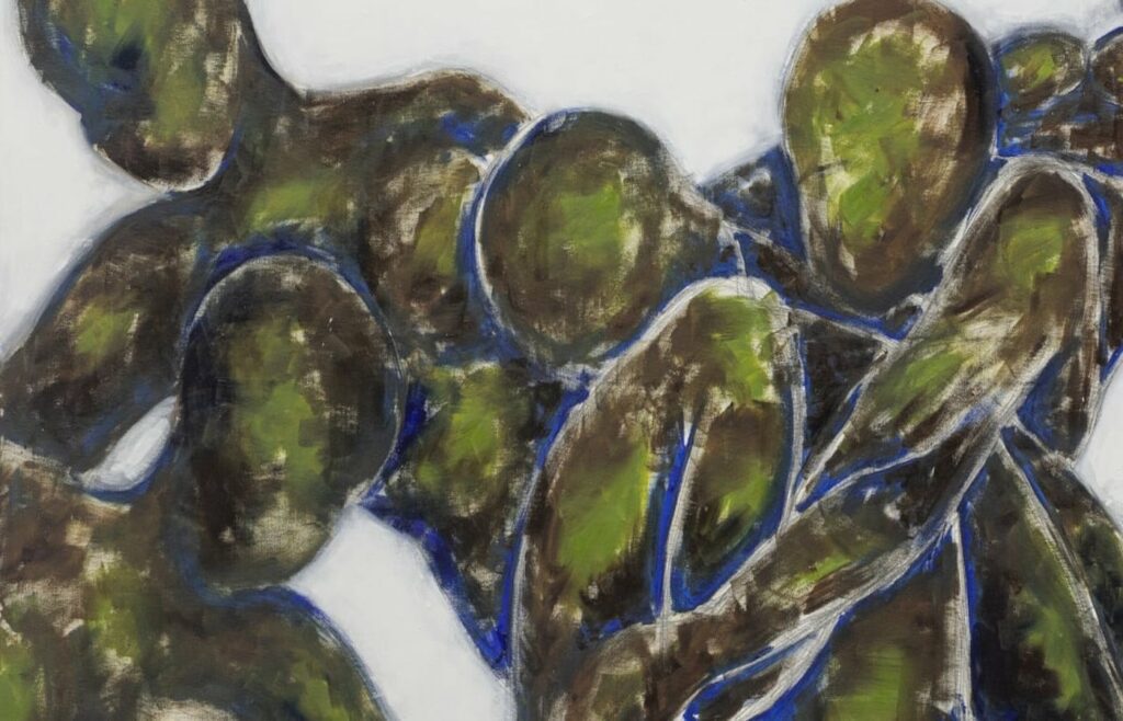 Naïla Opiangah, Two or three sides of the same Story, Detail, 2022. 