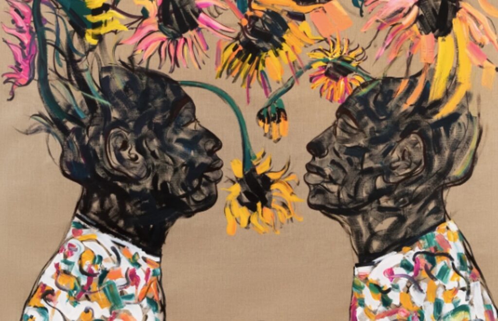 Giramchew Getnet, BLOSSOMING MIND - MIRROR (Detail), 2022. Copyright The Artist