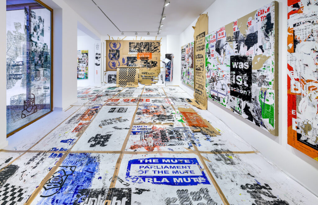 Yonamine, PARLA_MUTE, Installation view at Michael Janssen Berlin, Photo:Studio Lepkowski