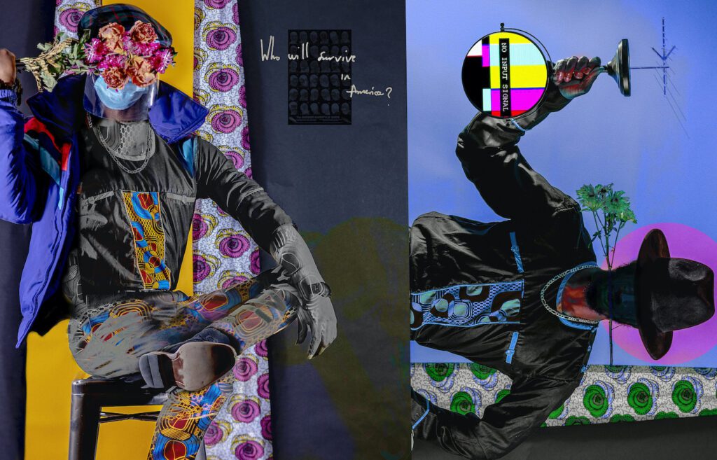 Gabriel C. Amadi-Emina, Fade Catcher (Detail), 2021