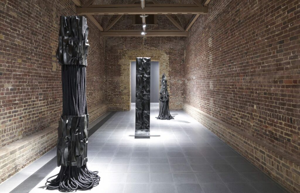 Barbara Chase-Riboud: Infinite Folds, installation views, Serpentine North © Barbara Chase-Riboud 2022. Photo: © Jo Underhill, courtesy Serpentine.