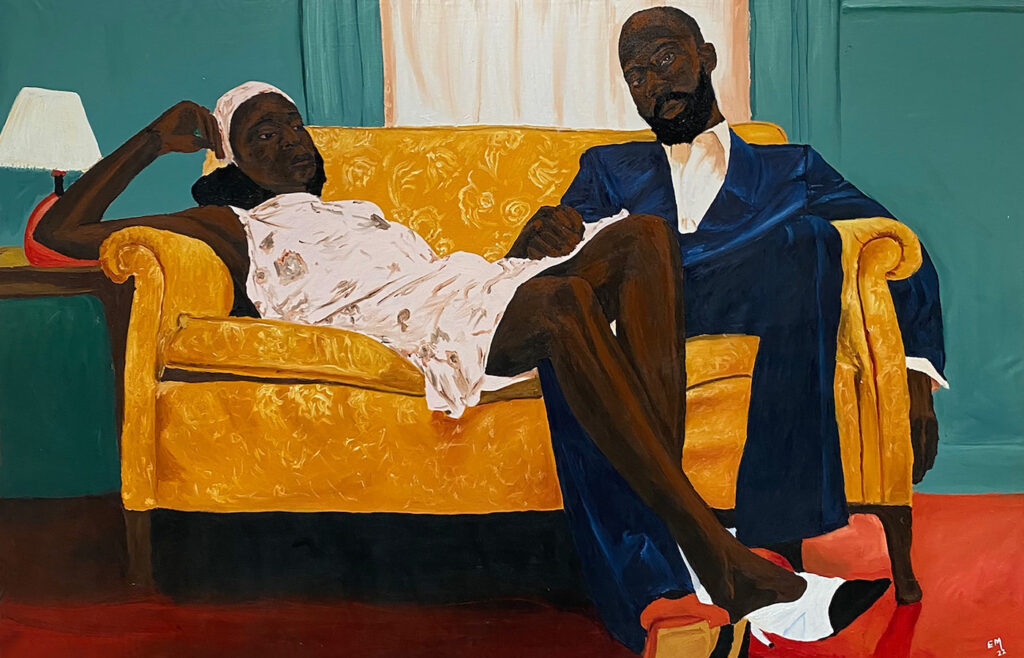 CONVERSATIONS WE MUST HAVE, 2022, BY MATTHEW EGUAVOEN. PRESENTED BY AFIKARIS