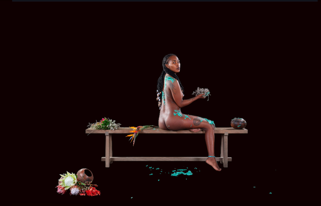 Buhlebezwe Siwani, Bageze ngobisi 2,
2022. Courtesy of MADRAGOA Gallery