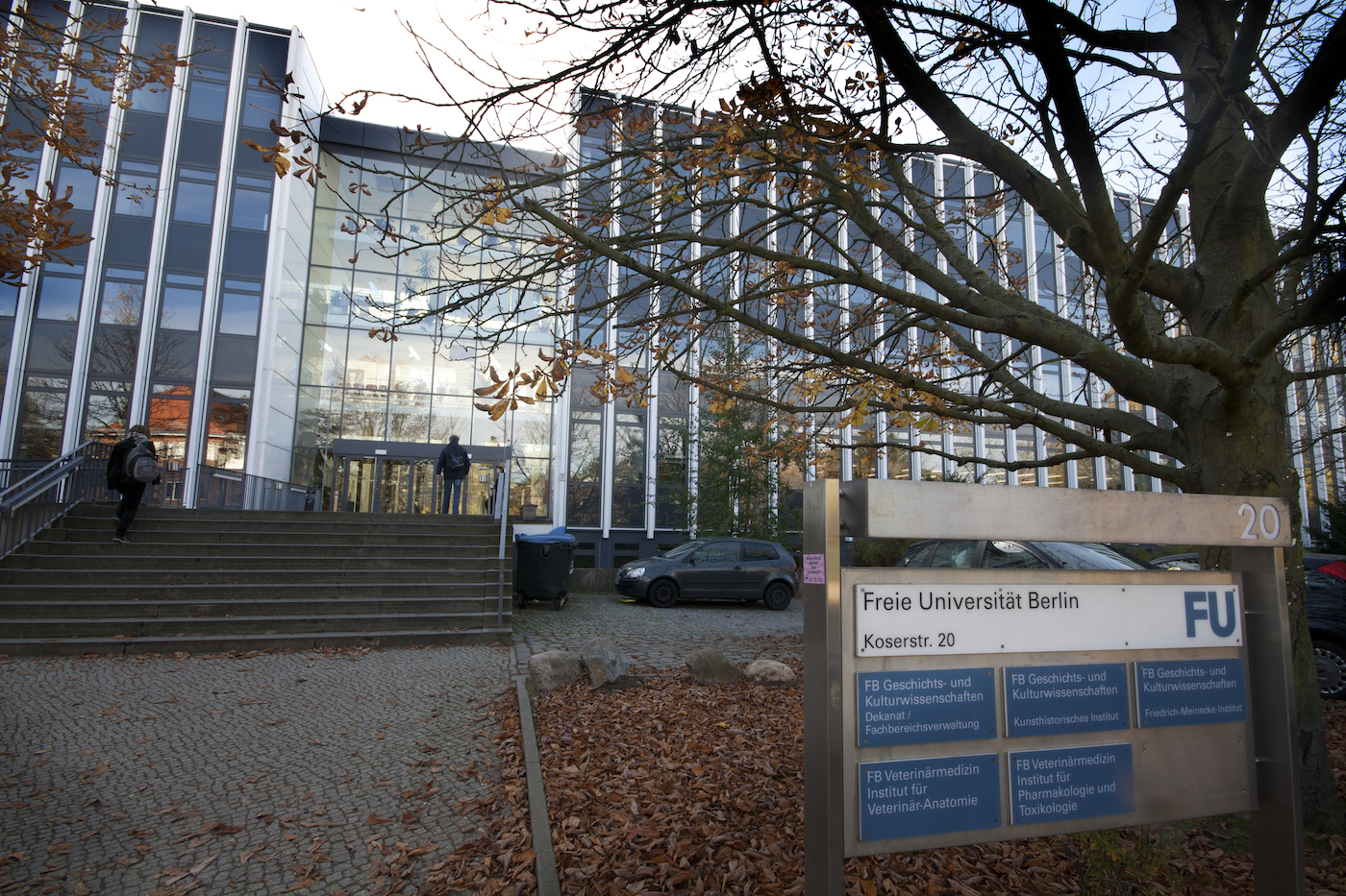 Art History Institute (KHI) of Freie Universität Berlin (FU), streetview. Source: Jonah Langkau