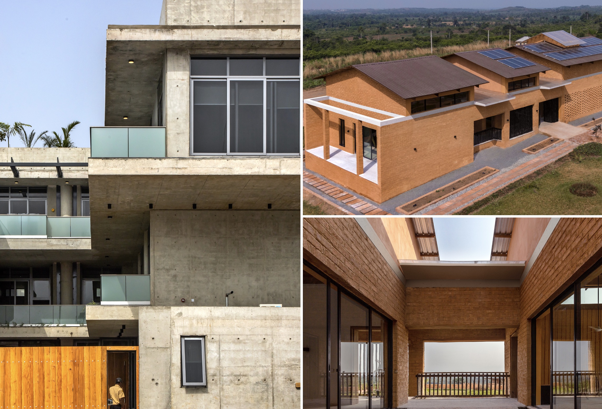 G.A.S. Buildings in Lagos and Ikise. Photography by Andrew Esiebo. Images © G.A.S. Foundation and Andrew Esiebo 
