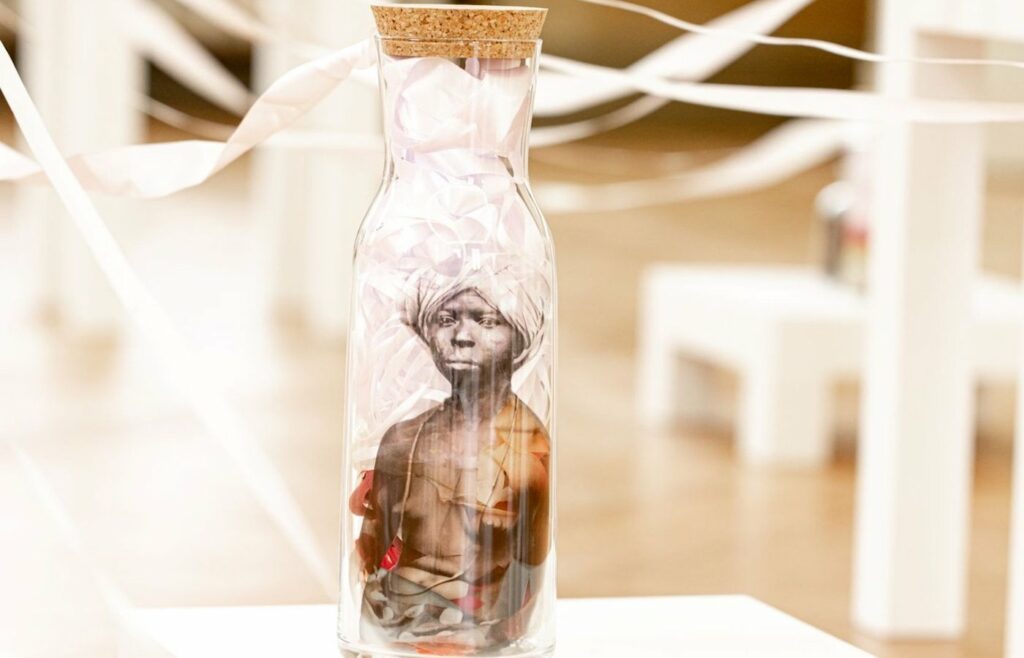 Rosana Paulino, The Liability of Threads, 2022. Photo: Marek Kruszewski (Detail)