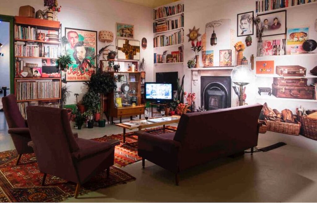 Zineb Sedira, Dreams Have No Titles (Detail), Venice Biennial 2022, Set design “Way of Life” © Thierry Bal