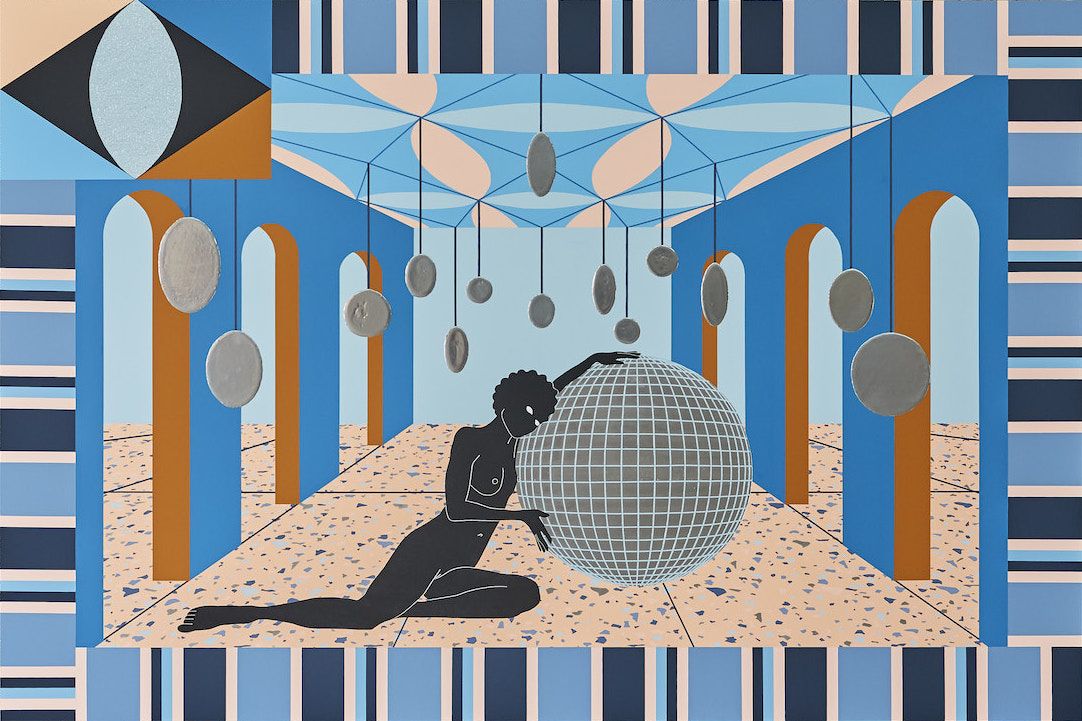 Installation View Na Chainkua Reindorf: Up To No Good at Nubile Foundation from 18 Nov 22 - 18 Feb 2023. Photo: Isaac Gyamfi. Courtesy of Nubuke Foundation.