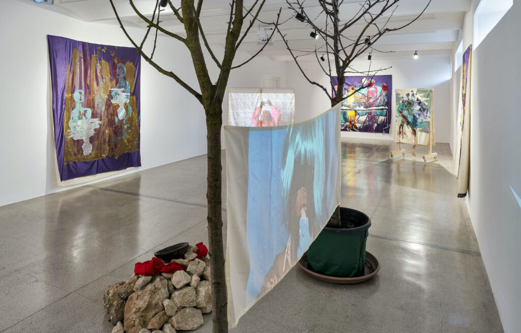 Kresiah Mukwazhi, Kirawa, installation view, Secession 2023, photo: Iris Ranzinger.