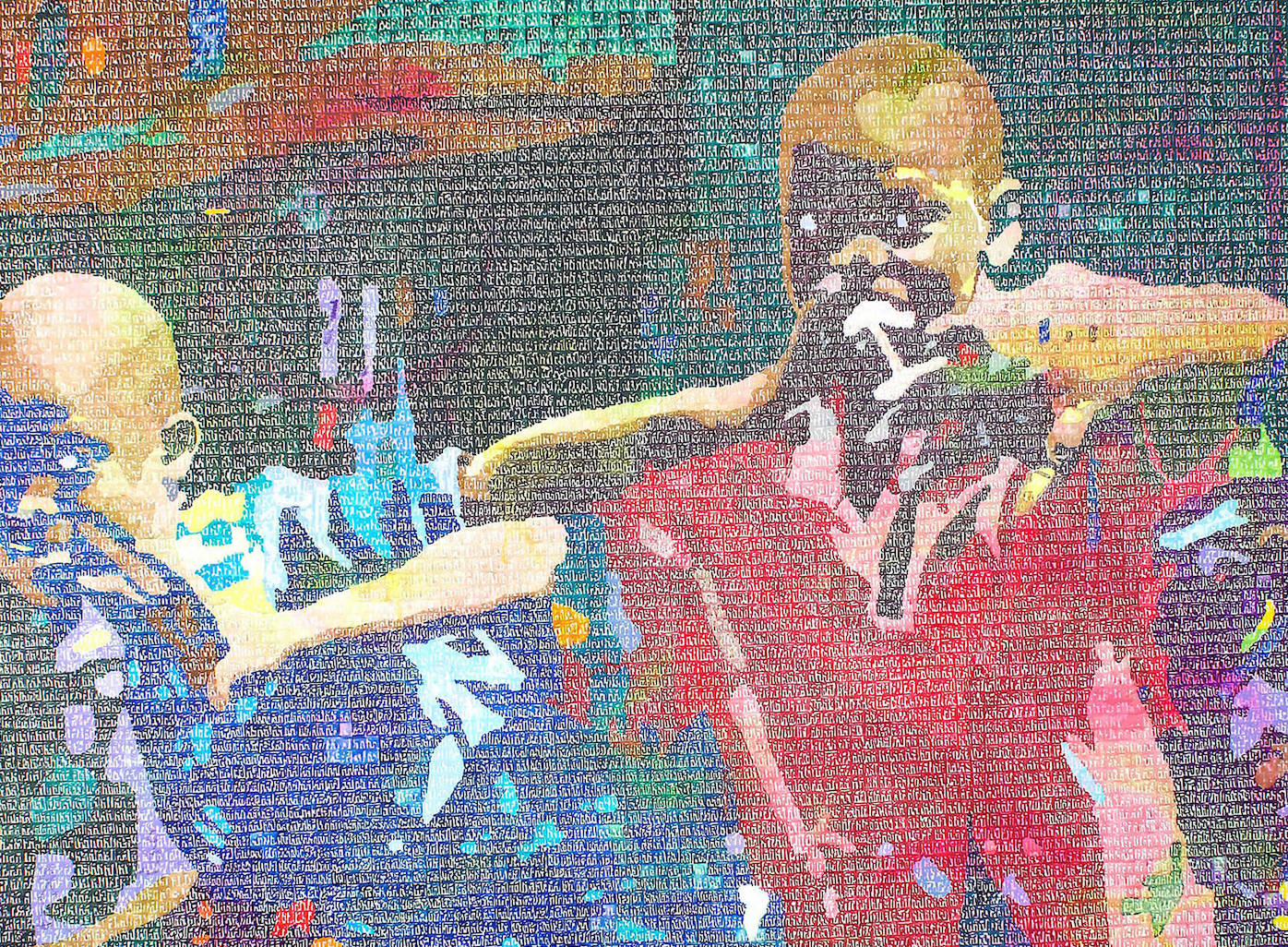 Alioune Diagne, XALÉ TEY – Enfants d’aujourd’hui, 2021. Courtesy of the artist and The Norval Sovereign African Art Prize.
