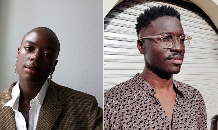 Left: Sandra Mujinga © Gustave Muhozi, Right: Eric Otieno Sumba © L. Kolloge