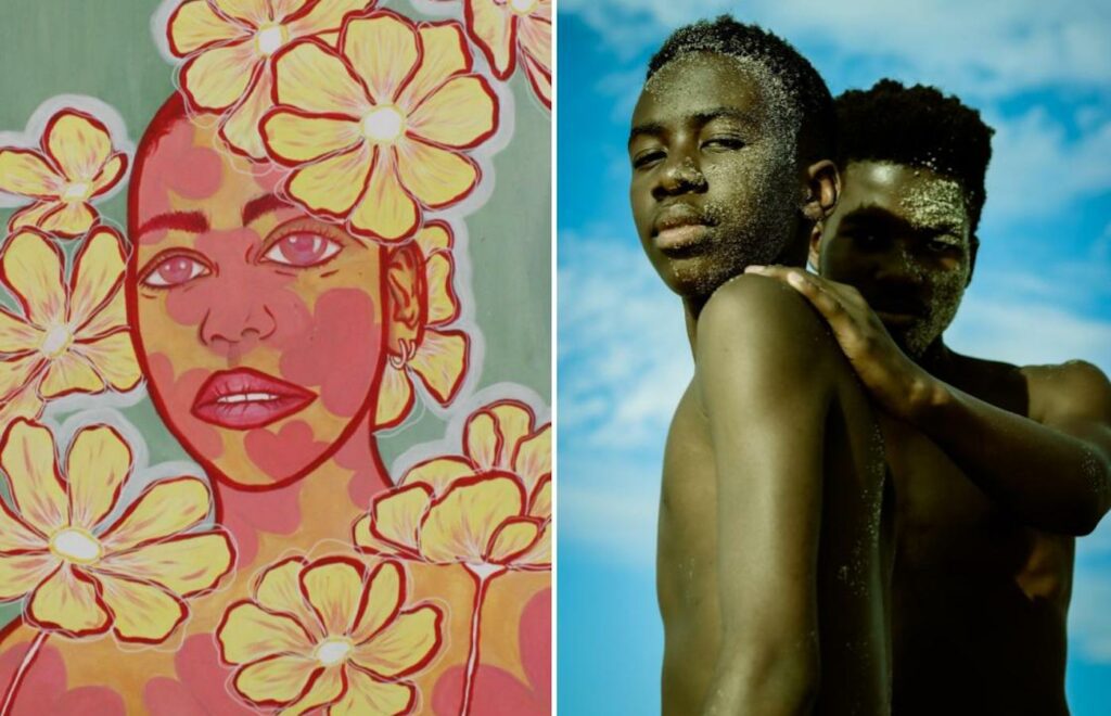 Namafu Amutse & Candice Mouton, Side by Side, 2023. Courtesy of StArt Art Gallery. 