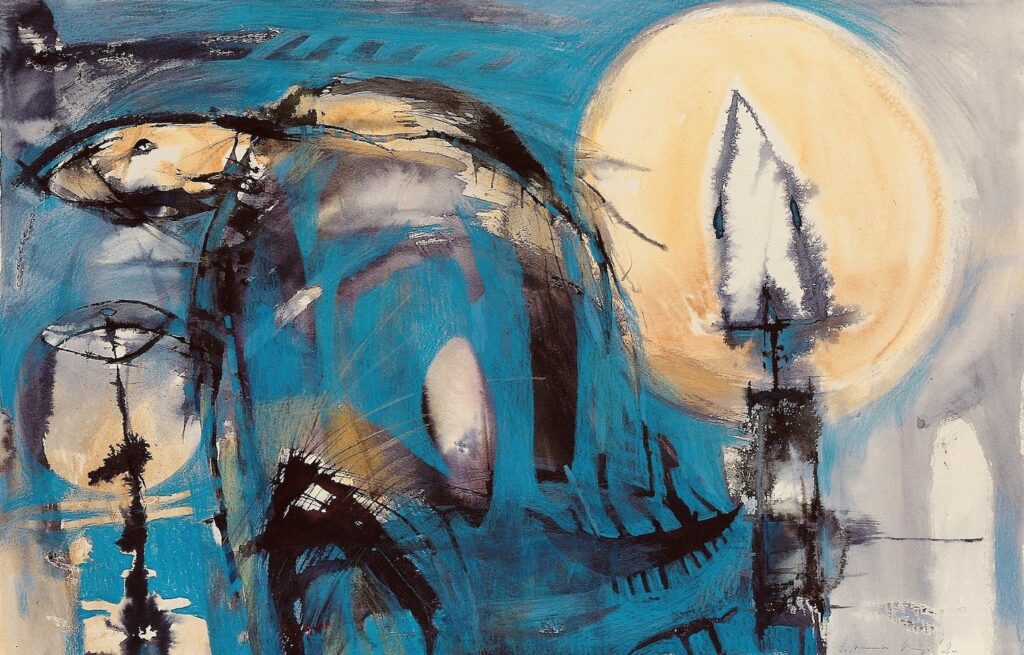 Solomon Wija, The seeker, 2000, private collection, © Solomon Wija