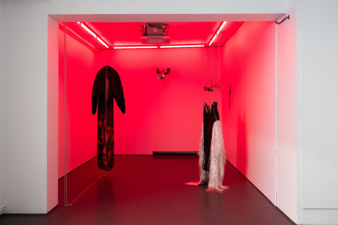 Margaret Abeshu, Installation view at 'Indoctrination: Multivalent Gestures', curated by Dahir Hussein, 18 March - 30 April 2023, Fotogalleriet, Oslo.