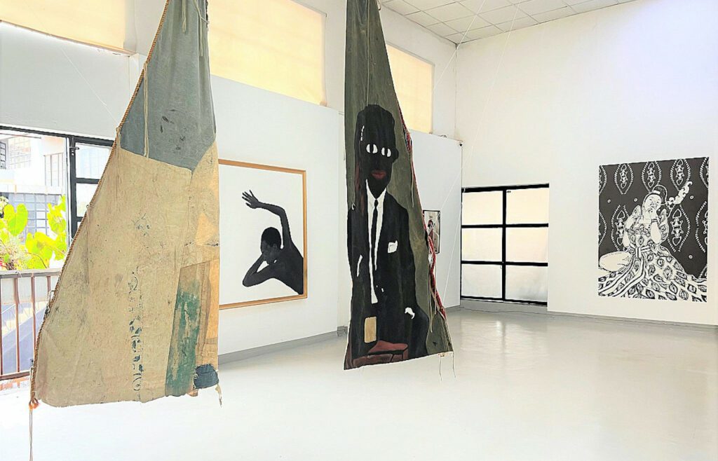 Charity Atukunda, Blessed is the Spectrum, Installation View, 2020.