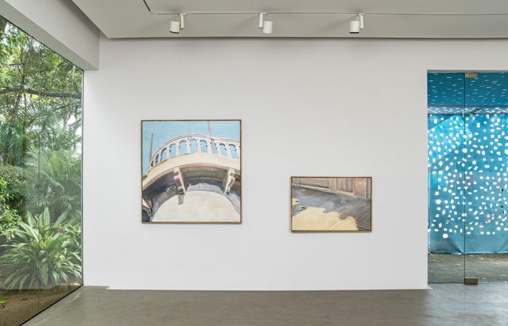 Cheikh Ndiaye, Memory Devices, installation view, 2023. Courtesy of Galerie Cécile Fakhoury