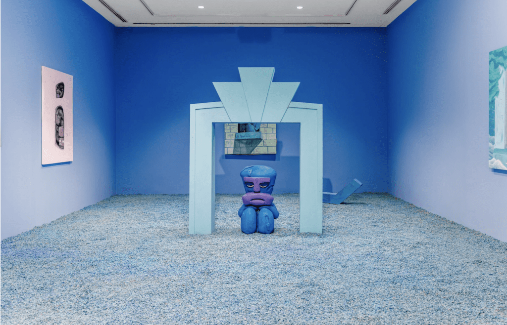 Yusuff Aina, Eniyan: Escape Room, installation view, 2023. Courtesy of Retro Africa Gallery.