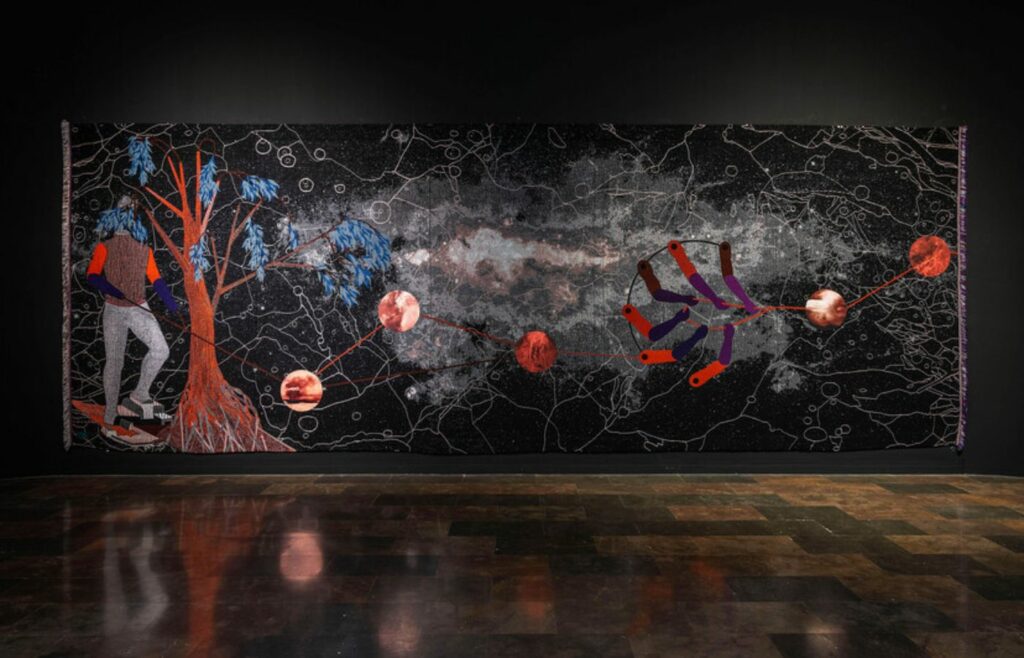 Otobong Nkanga, Craving for Southern Light, installation view, 2023. Courtesy of Institut València d'Art Modern (IVAM)