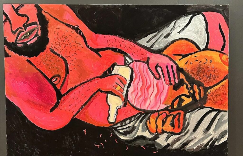 Jonathan Lyndon Chase, his beard is soft, my hands are empty, 2023. Courtesy of the artist and Company Gallery, New York.